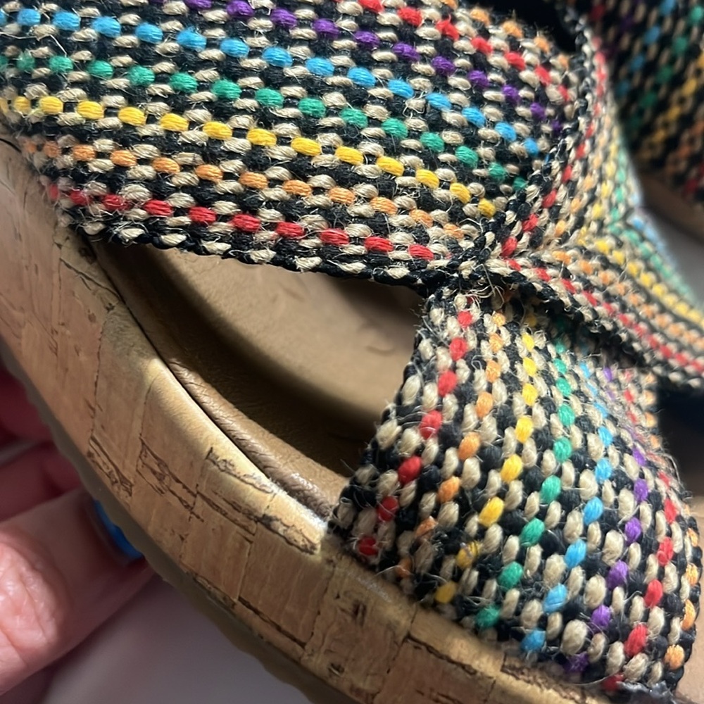 Skechers Beverlee Wedge Slip-on Sandals-Size 10 - Picture 2 of 10